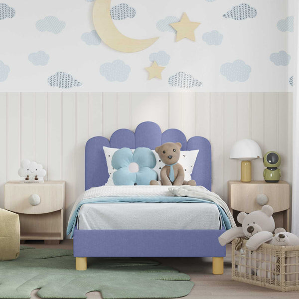 Kinderbett 80x160 cm Jeans Blau
