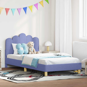 Kinderbett 90x190 cm Jeans Blau