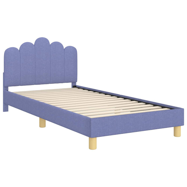 Kinderbett 90x190 cm Jeans Blau