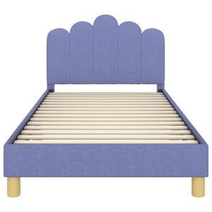 Kinderbett 90x190 cm Jeans Blau