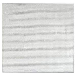 Spiegel Mosaikfliesen Silber Geometrisch 30x30cm