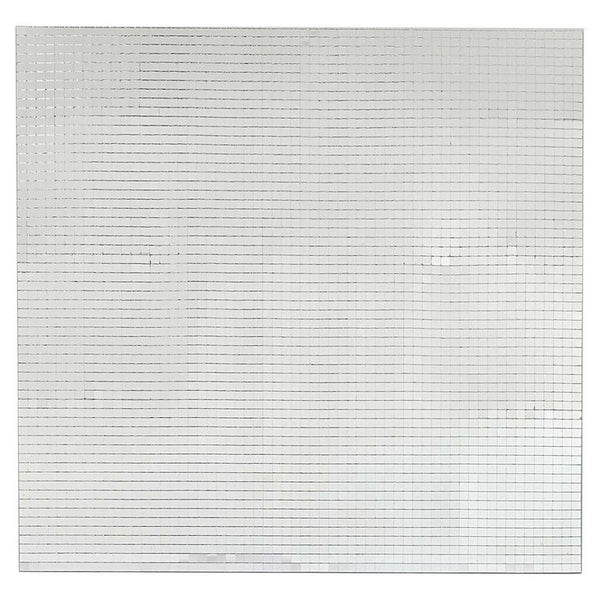 Spiegel Mosaikfliesen Silber Geometrisch 30x30cm