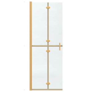 Gold Walk-In Duschwand 70x190 cm