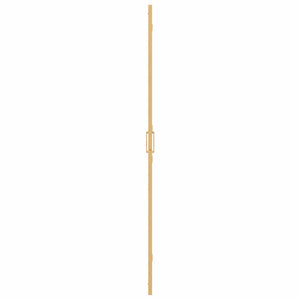 Gold Walk-In Duschwand 70x190 cm