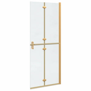 Walk-In Duschwand Gold 80x190cm