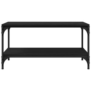 Schwarzer Couchtisch Eichenoptik