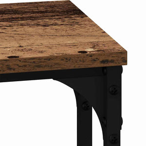 vidaXL Nesting Coffee Table 3 pcs Reclaimed Wood Engineered Wood