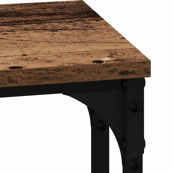 vidaXL Nesting Coffee Table 3 pcs Reclaimed Wood Engineered Wood