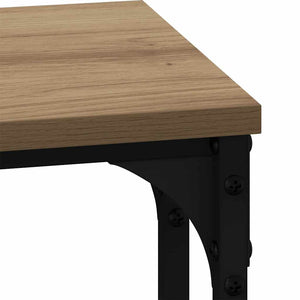 3er-Set Nesting Couchtische Artisan-Eiche
