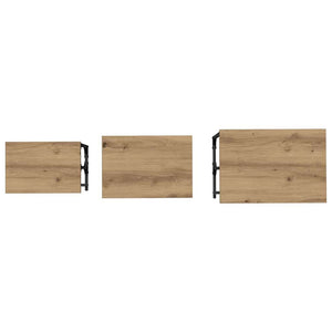 3er-Set Nesting Couchtische Artisan-Eiche