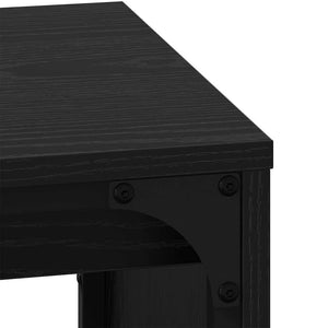 Couchtisch 3er Set Schwarz Eiche