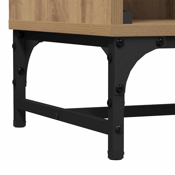 vidaXL Sideboard Artisan Oak 35 x 37 x 117 cm