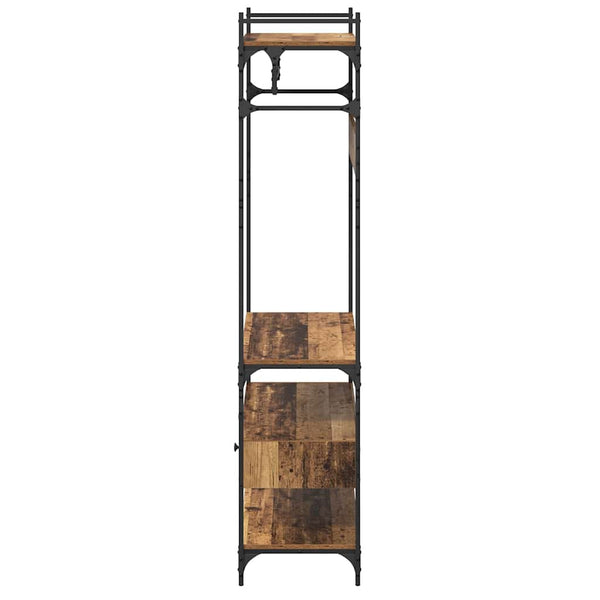 Kleiderschrank Altholz, 89 cm breit