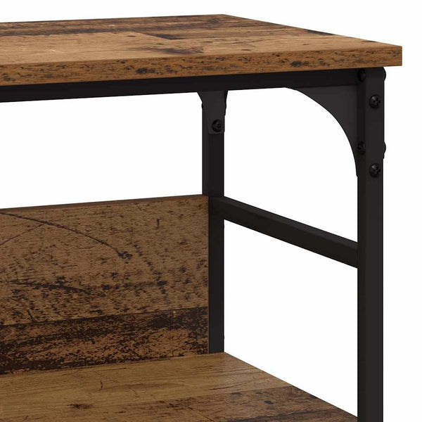 Konsolentisch Altholz mit Regal