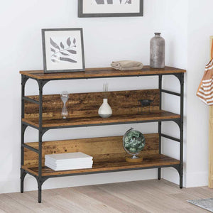 Konsolentisch Altholz mit Regal