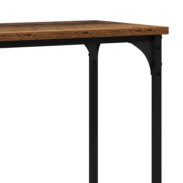 Konsolentisch Altholz mit Regal