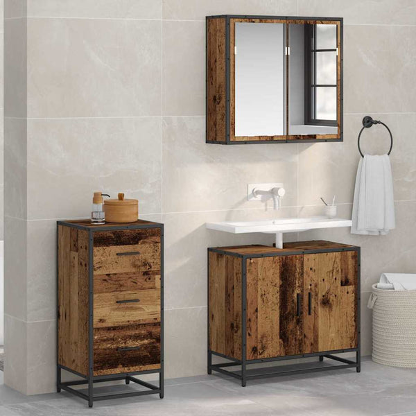 Sideboard Altholz 35,5x35x76 cm
