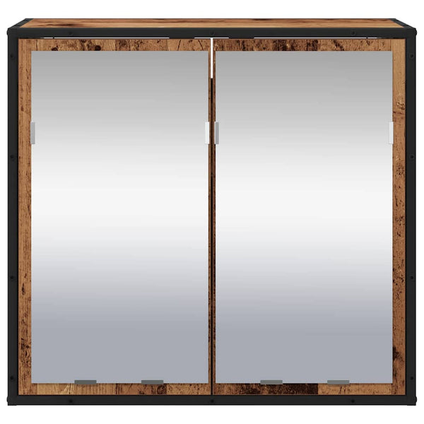 Wandregal Altholz 65x20x60 cm