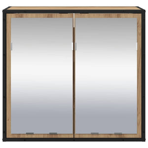 Wandregal Artisan-Eiche 65x20x60 cm