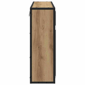 Wandregal Artisan-Eiche 65x20x60 cm