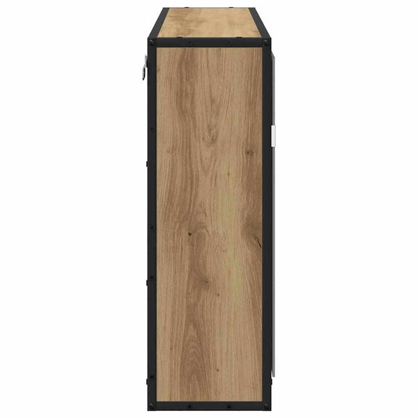 Wandregal Artisan-Eiche 65x20x60 cm