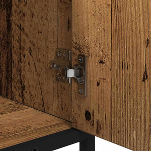 Badezimmerschrank Altholz 90x60 cm