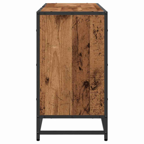 Badezimmerschrank Altholz 90x60 cm