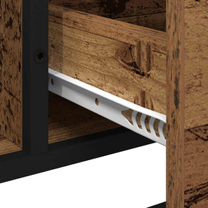 Badezimmerschrank Altholz 65x33x60cm