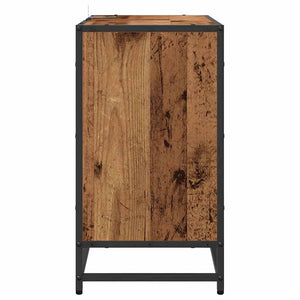 Badezimmerschrank Altholz 65x33x60cm