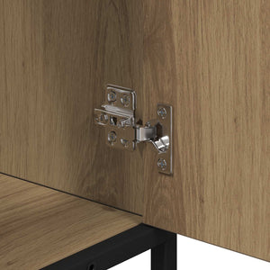 vidaXL Meuble de salle de bain chêne artisan 65x33x60 cm bois d'ingénierie