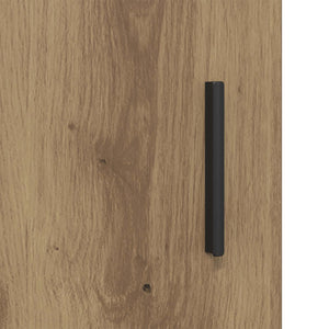 vidaXL Meuble de salle de bain chêne artisan 65x33x60 cm bois d'ingénierie
