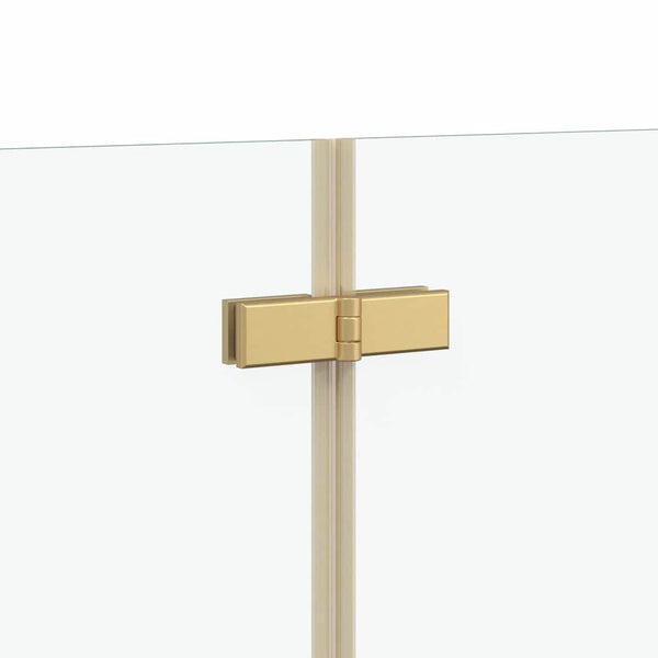 Goldener Badewannen Duschschirm 120 cm