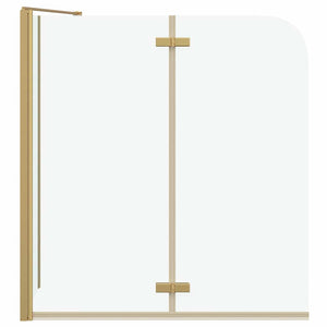 Goldener Badewannen Duschschirm 120 cm