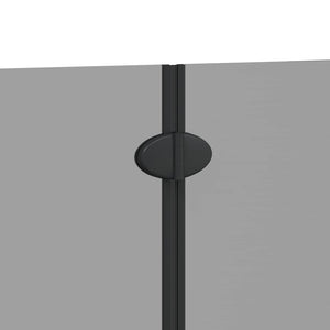 Dunkle Duschabtrennung Transparent 95x140 cm