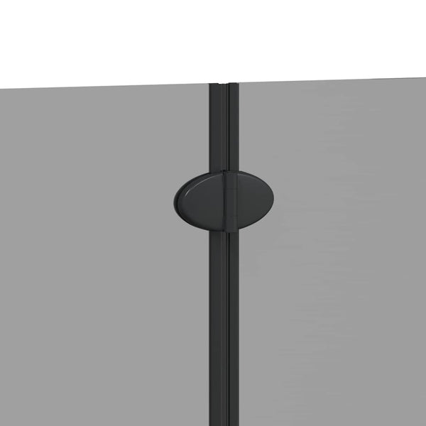 Dunkle Duschabtrennung Transparent 95x140 cm