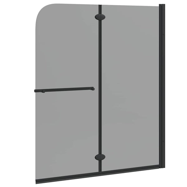 Dunkle Duschabtrennung Transparent 95x140 cm