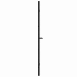 Dunkle Duschabtrennung Transparent 95x140 cm