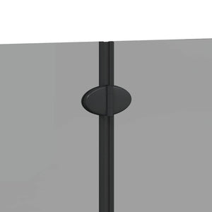 Dunkle Duschabtrennung Transparent 120x140cm