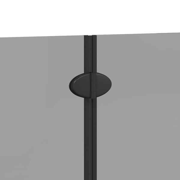 Dunkle Duschabtrennung Transparent 120x140cm