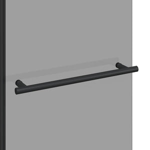 Bi-Fold Duschabtrennung Dunkel 120x67x129cm