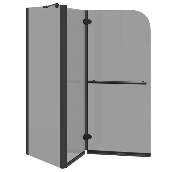 Bi-Fold Duschabtrennung Dunkel 120x67x129cm