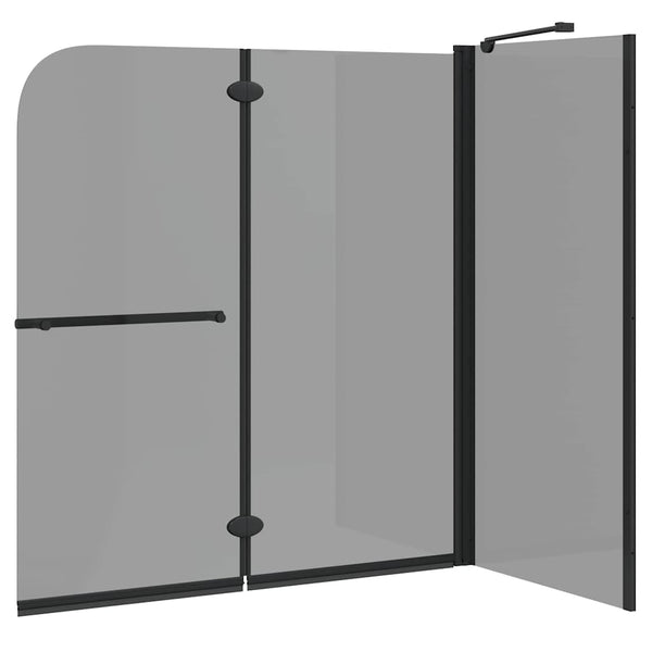 Bi-Fold Duschabtrennung Dunkel 120x67x129cm