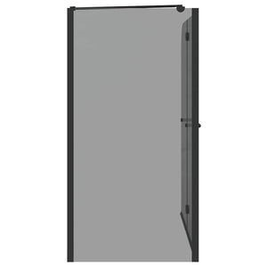 Bi-Fold Duschabtrennung Dunkel 120x67x129cm