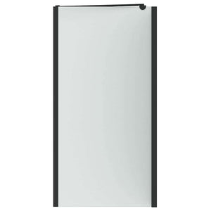 Badewannen Duschwand Schwarz 120x68x130cm