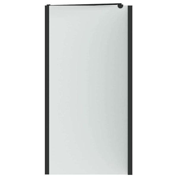 Badewannen Duschwand Schwarz 120x68x130cm