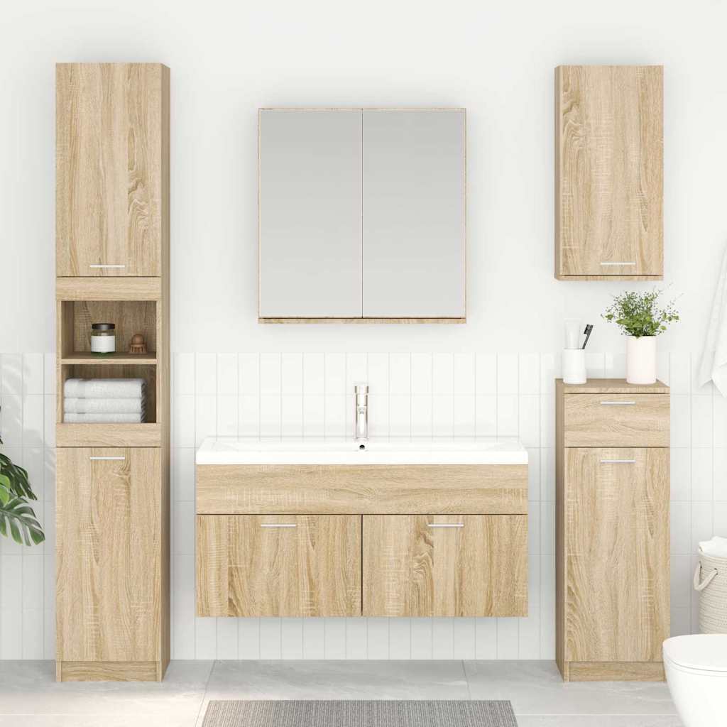 Waschbeckenunterschrank Sonoma Eiche