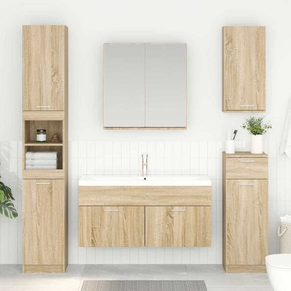 Waschbeckenunterschrank Sonoma Eiche