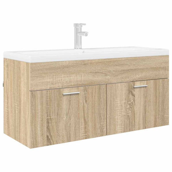 Waschbeckenunterschrank Sonoma Eiche