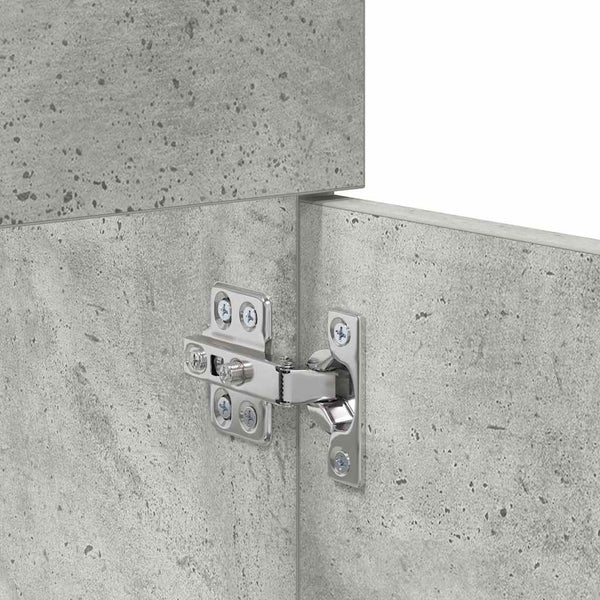 Waschbeckenunterschrank Beton Grau