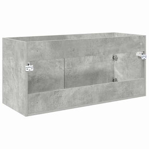 Waschbeckenunterschrank Beton Grau